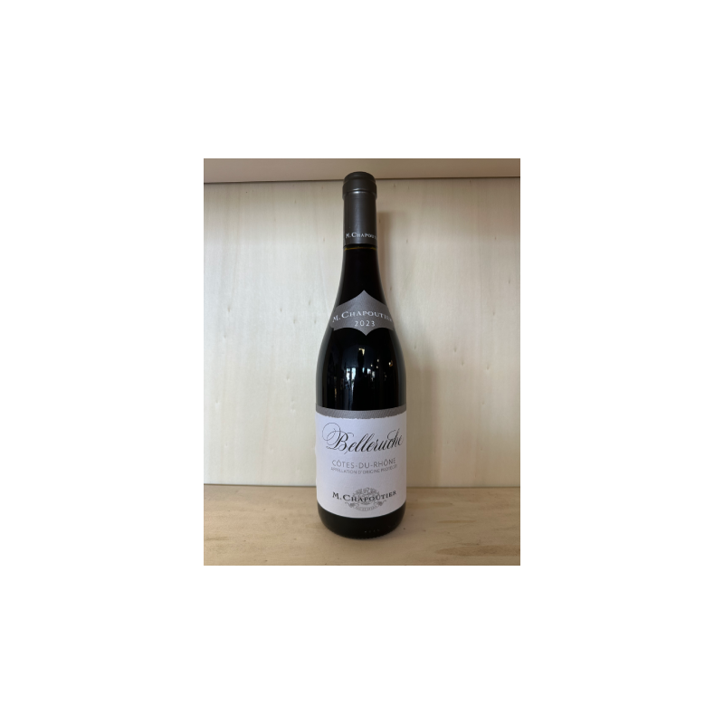 Vin rouge Belleruche - Chapoutier |AOP Côtes du Rhône